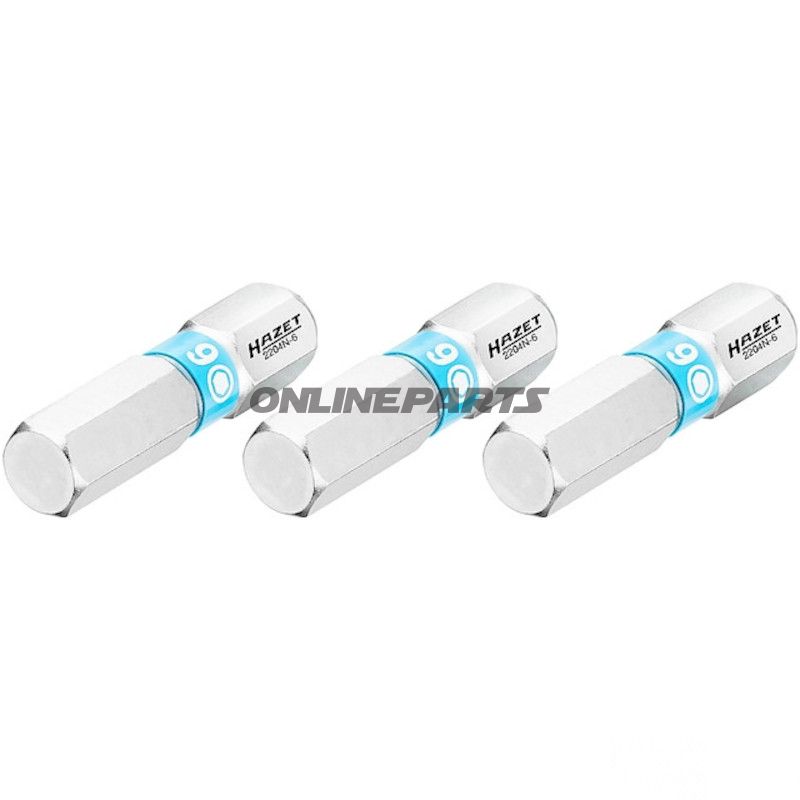 BIT INDEN 6 1/4Z 3 DELE 25 mm 1/4Z=6,3 mm