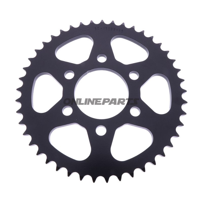 BAGESTE TANDHJUL 45 TANDHØJDE 428 INDVENDIG DIAMETER 058 BOLTAFSTAND 082