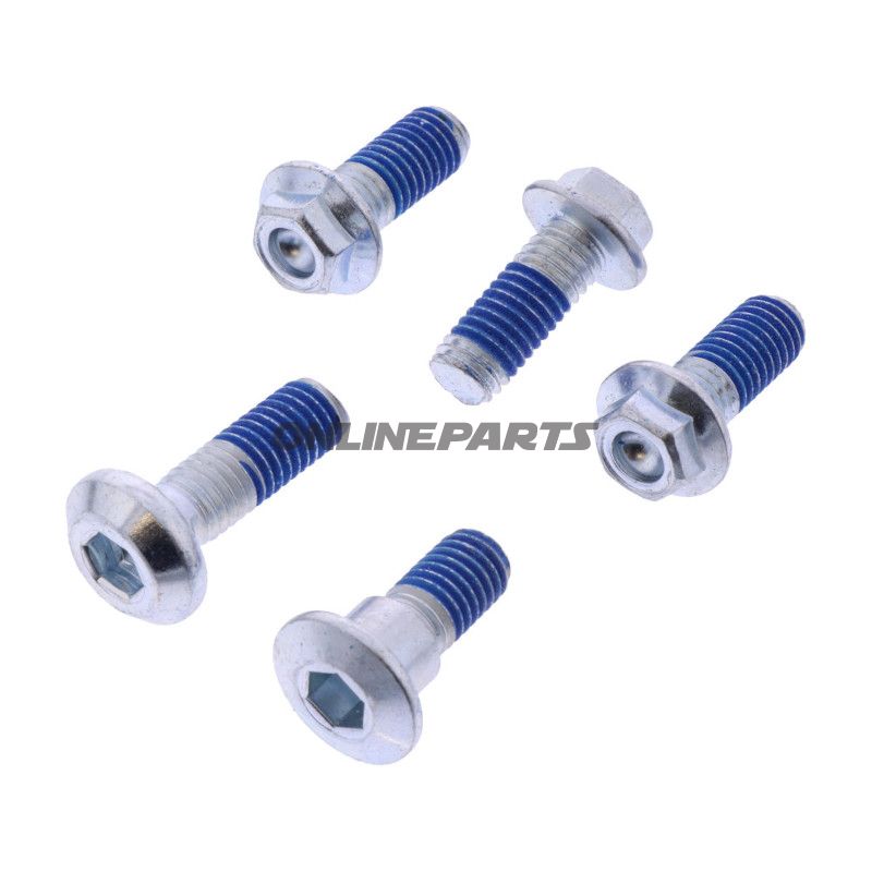 SKRUESÆT MED BREMSESKIVE EBC 6 DELE