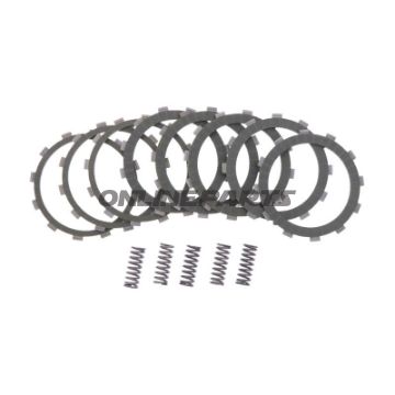 KOBLINGSSÆT ARAMID EBC PLADER OG FJEDRE