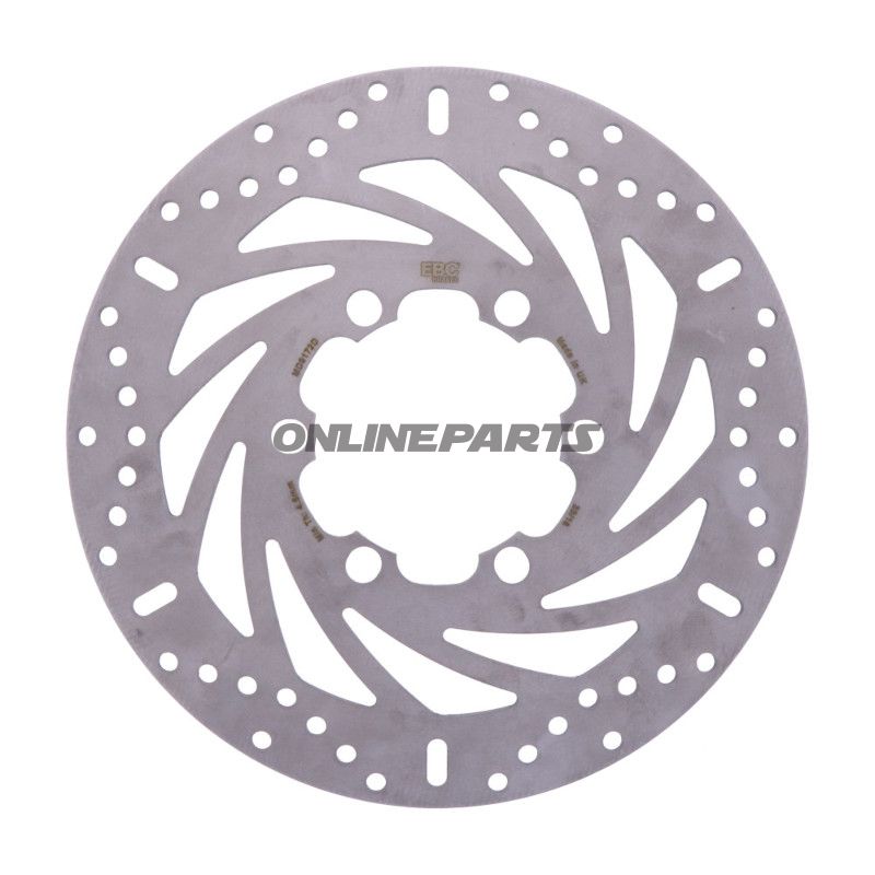 BREMSESKIVE EBC RUSTFRIT STÅL