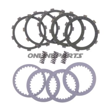 KOBLINGSSÆT ARAMID EBC PLADER SKIVER OG FJEDRE