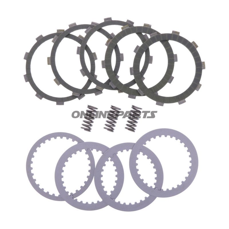 KOBLINGSSÆT ARAMID EBC PLADER SKIVER OG FJEDRE