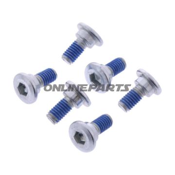 SKRUESÆT MED BREMSESKIVE EBC 6 DELE