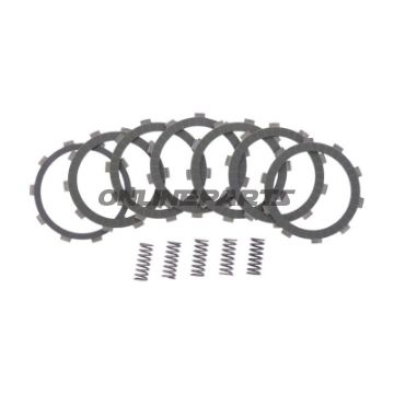 KOBLINGSSÆT ARAMID EBC PLADER OG FJEDRE