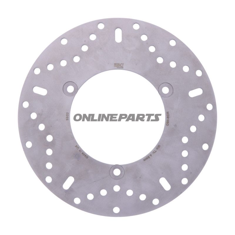 BREMSESKIVE LØBEHJUL EBC RUSTFRIT STÅL