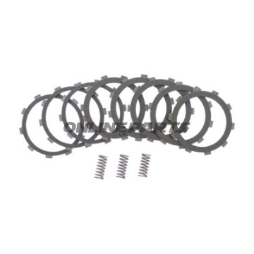 KOBLINGSSÆT ARAMID EBC PLADER OG FJEDRE