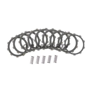 KOBLINGSSÆT ARAMID EBC PLADER OG FJEDRE