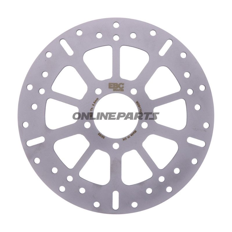 BREMSESKIVE EBC RUSTFRIT STÅL