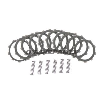 KOBLINGSSÆT ARAMID EBC PLADER OG FJEDRE