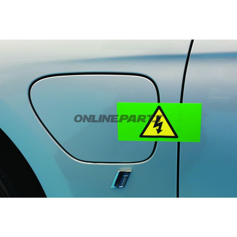 HØJSPÆNDINGSMÆRKATER 150 X 75 mm