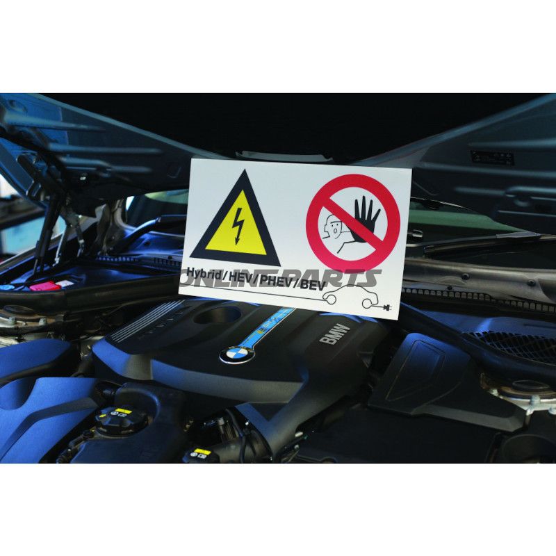 Høj voltage Advarselsskilt: Ingen adgang