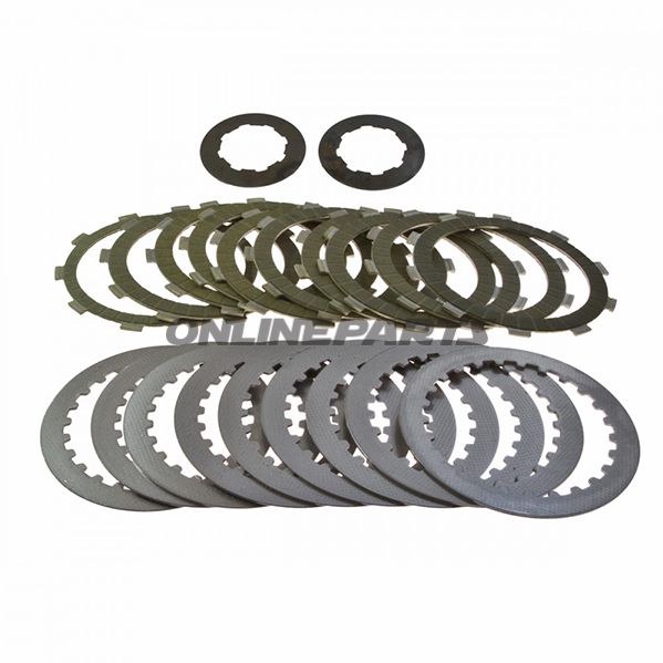 Kobling Aramid EBC lameller + fjedre + skiver bl.a. Suzuki GSF 1200 S