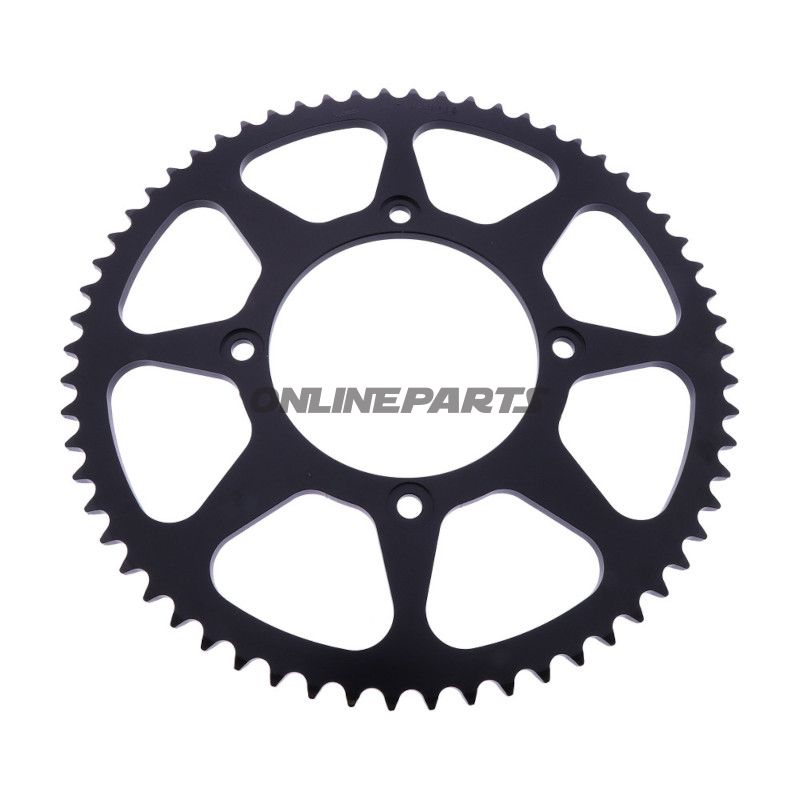 Bagtandhjul 62 tænder deling 420 indv. dia. 100 LK 120