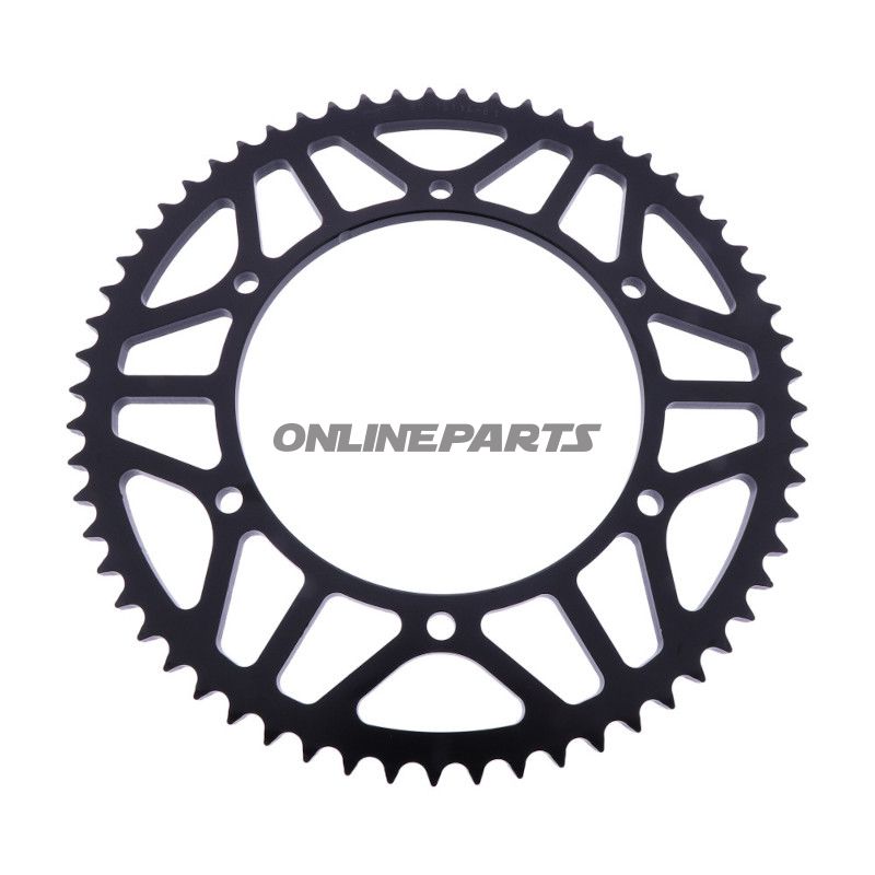 Kædehjul 61T deling 428 sort indvendig diameter 136 boltecirkel 156