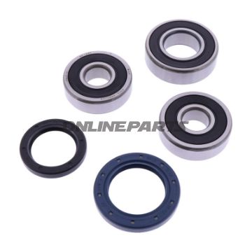 HJULLEJESÆT KOMPLET JMP MED TÆTNINGER