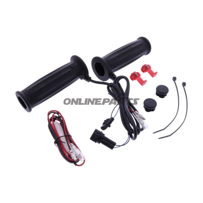 Opvarmede greb 4 trin med integreret kontakt Daytona åben 22,2 mm