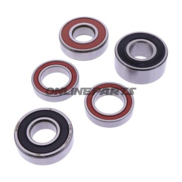 HJULLEJESÆT KOMPLET JMP MED TÆTNINGER