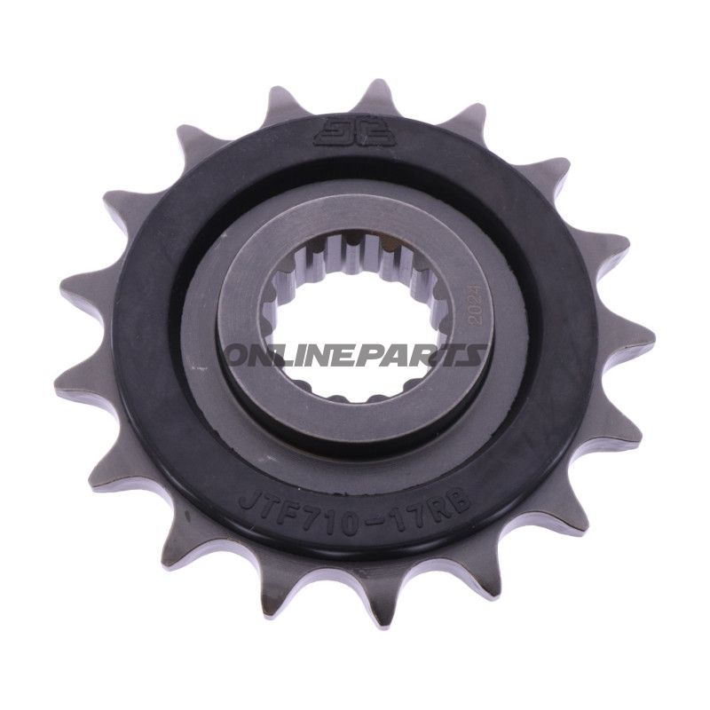 FORHJULSHJUL 17 TANDAFSTAND 520 GUMMIDÆMPER