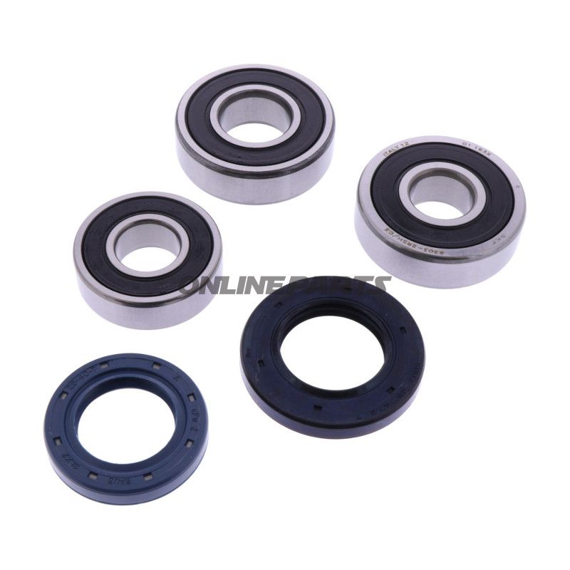 Hjullejesæt komplet JMP med olietætninger