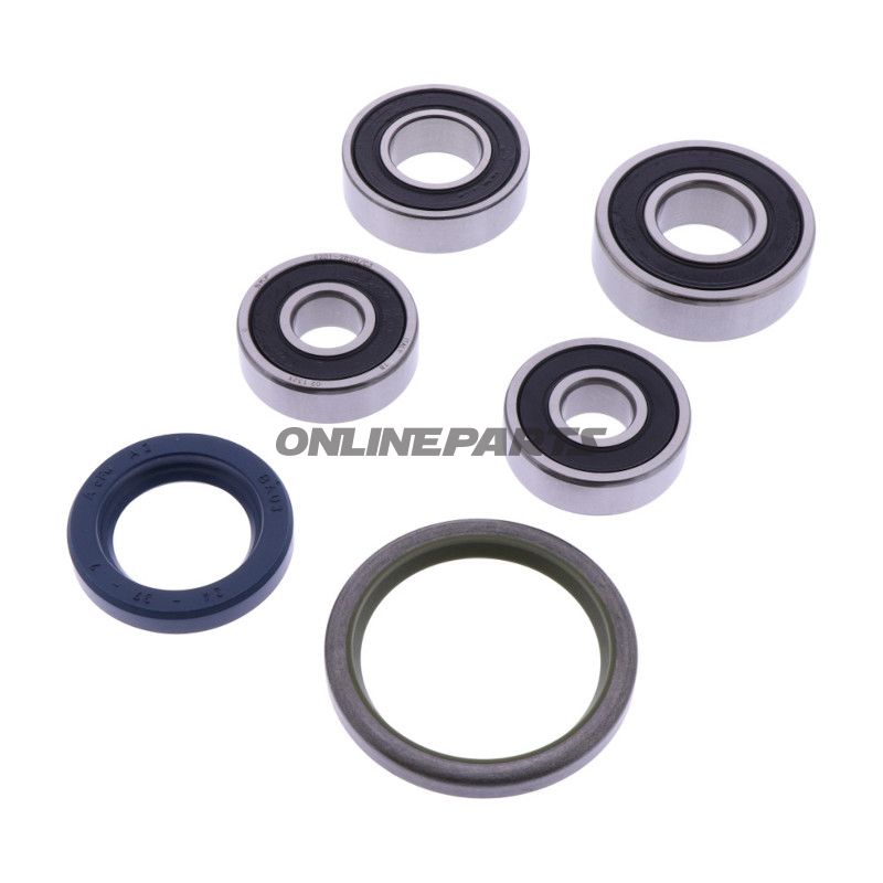 HJULLEJESÆT KOMPLET JMP MED TÆTNINGER