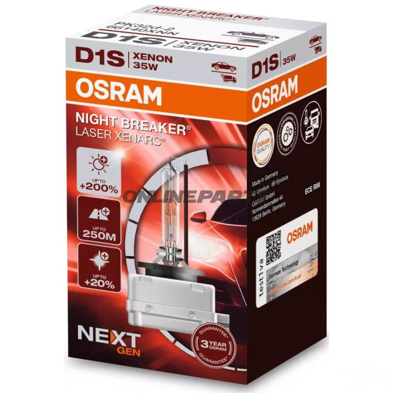PÆRE 35W D1S OSRAM NIGHT BREAKER LASER 220