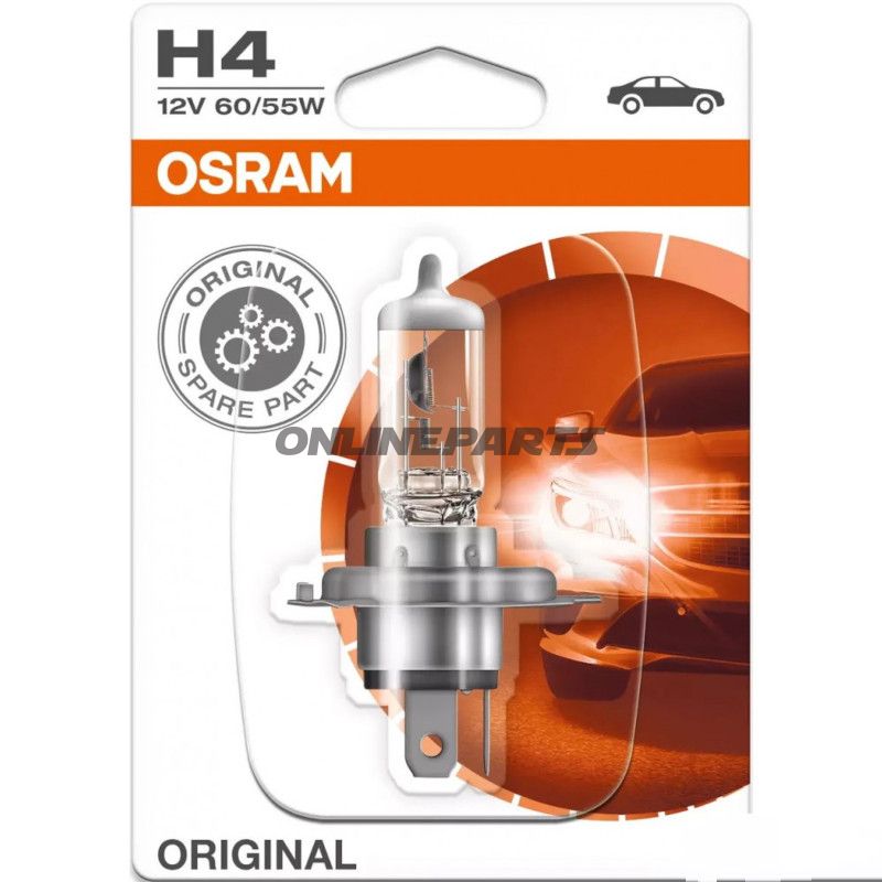 LAMPE H4 12V55W 1BLI OSR JMP 1590124 ALTN 1591403