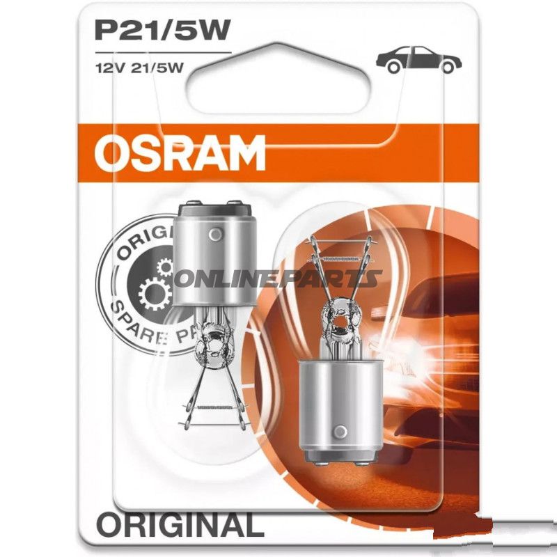 LAMPE 12V21/5W BAY15D OSR 2 BLI JMP 1590126