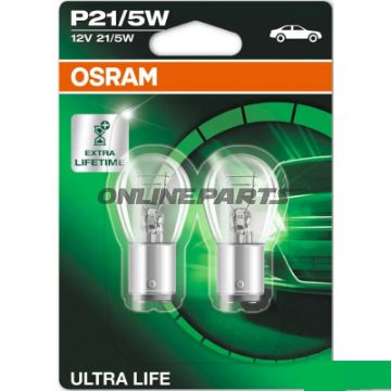 LAMPE 12V21/5W BAY15D OSR ULTRA LIFE 2BLISTER