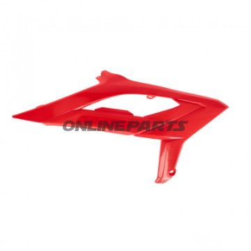 Kühlerabdeckung rot/schwarz