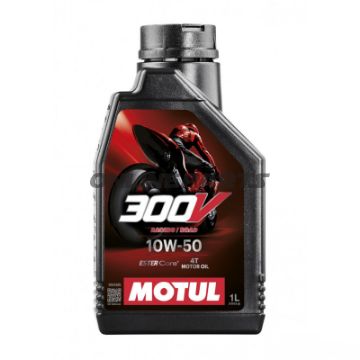 Motoröl 10W50 4T 1 Liter Motul synthetisch 300V Factory Line Road Racing
