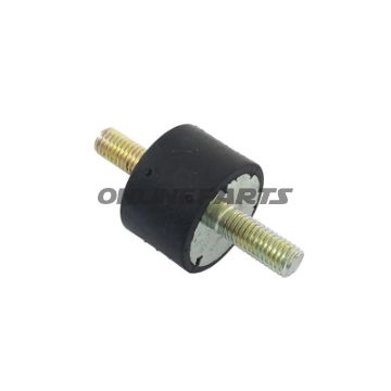 Silentblock M8 udvendigt gevind på begge sider