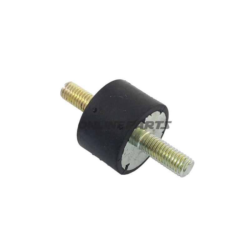 Silentblock M8 udvendigt gevind på begge sider