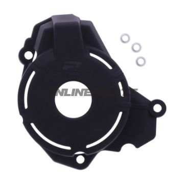 Tændingsdæksel beskytter sort