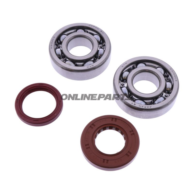 HJULLEJESÆT KOMPLET JMP MED TÆTNINGER NTN