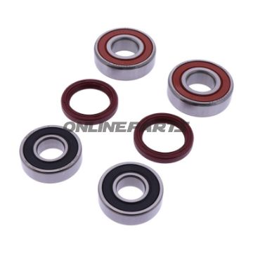 Hjullejesæt komplet JMP med olietætninger