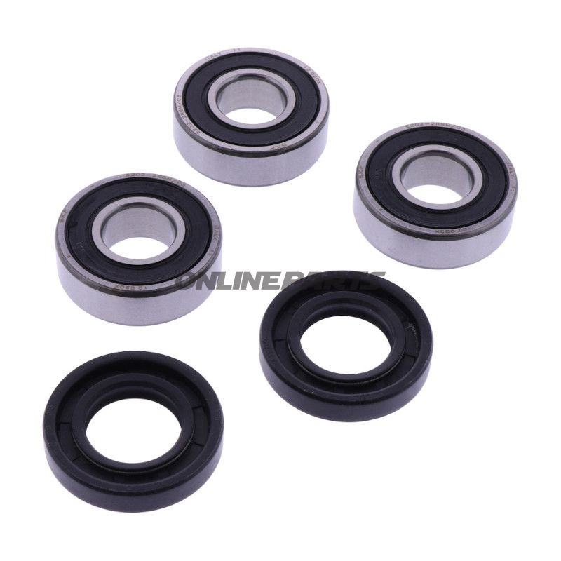 Hjullejesæt komplet JMP med olietætninger