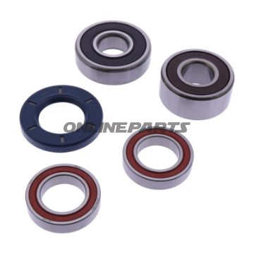 Hjullejesæt komplet JMP med olietætninger