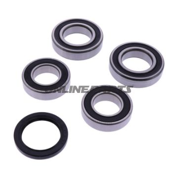 Hjullejesæt komplet JMP med olietætninger