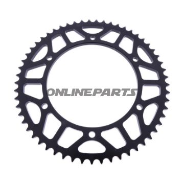 BAGESTE TANDHJUL 57 TANDHØJDE 428 SORT INDVENDIG DIAMETER 136 BOLTAFSTAND 156