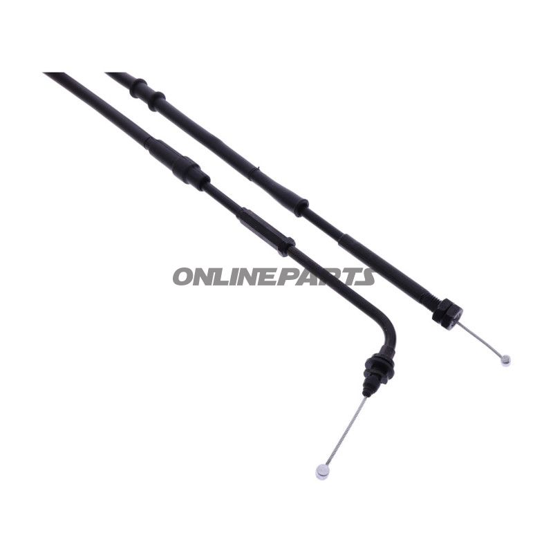 Gaskabel B normalt åbent