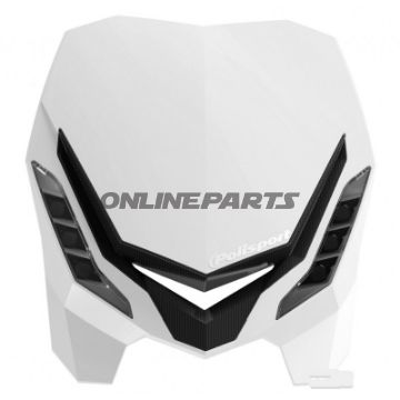 Forlygtemaske Hvid / Sort E-Blaze
