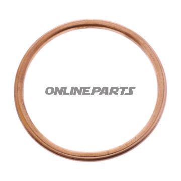 Udstødningstilslutningspakning original reservedel 65X74X4,5 mm