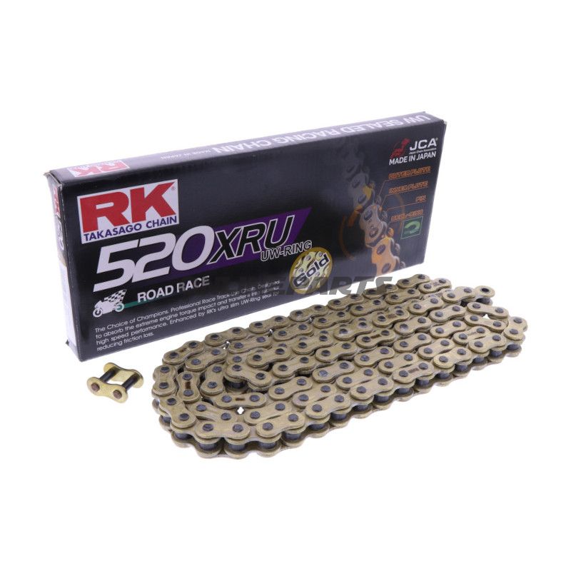 RK UW-RING KÆDE GULD 520XRU/120 ÅBEN KÆDE MED NITTELED