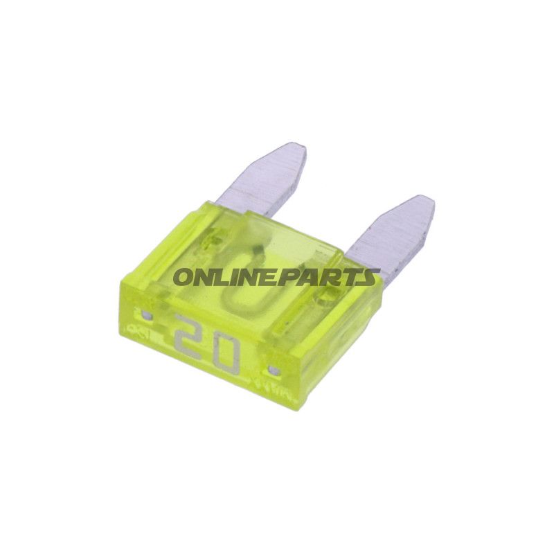 FUSE MINI 20A JMP GUL PCK 25 STK