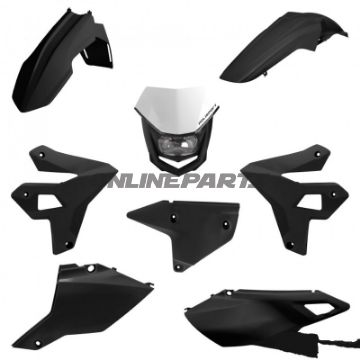 Komplettkit schwarz