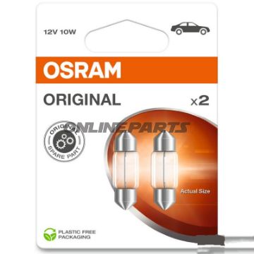 PÆRE 12V10W SV8.5-8 OSRAM 2 BLI JMP 1590316