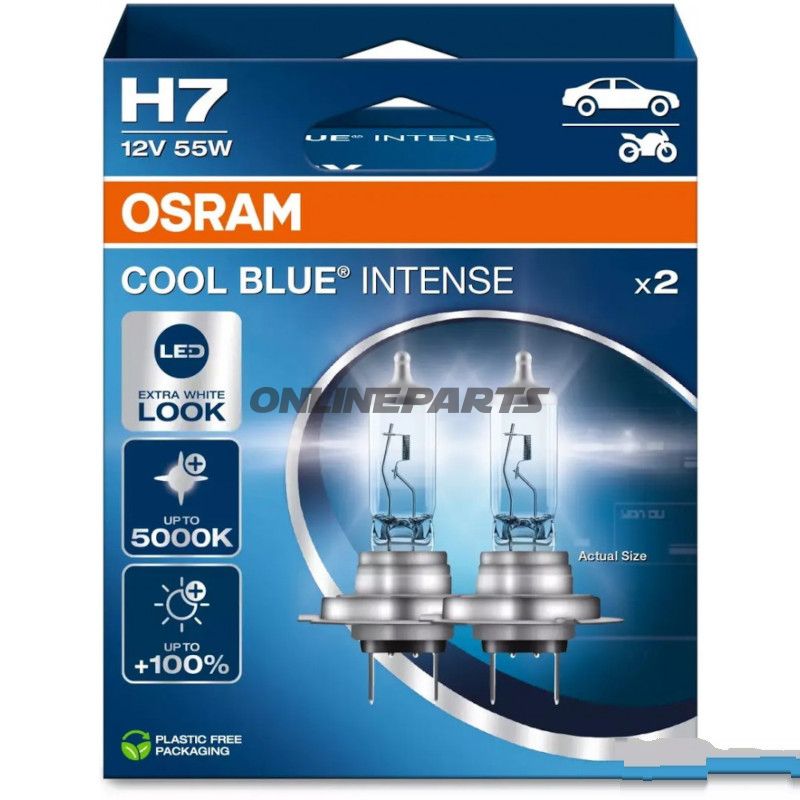 LAMPE H7 12V55W DUO OSR COOL BLUE INTENSE NEX GEN