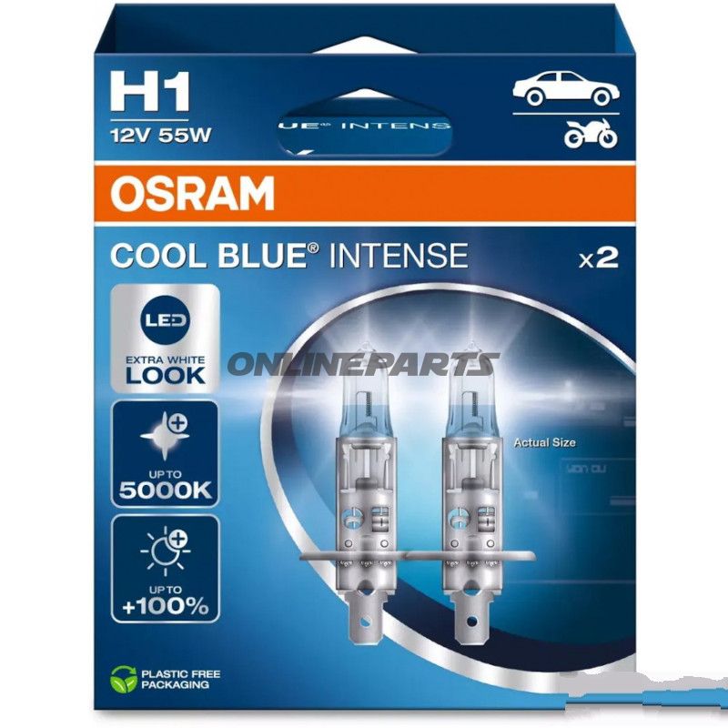 LAMPE H1 12V55W DUO OSR COOL BLUE INTENSE NEX GEN