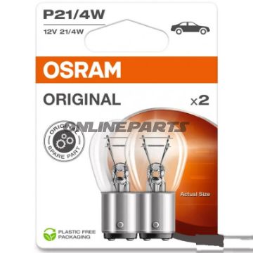 PÆRE 12V21/4W BAZ15D OSRAM 2BLI JMP 1590139